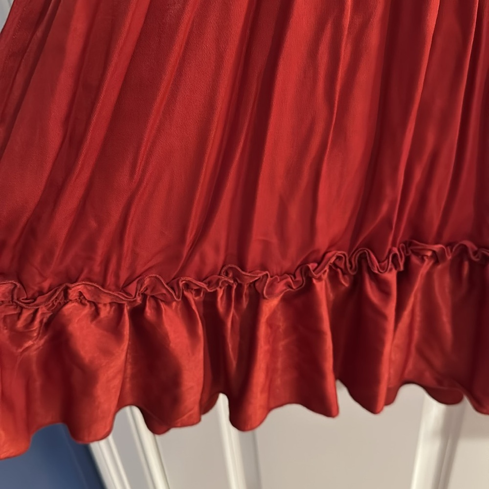 Cider Red Short Sleeve Dress - Picture 4 of 5
